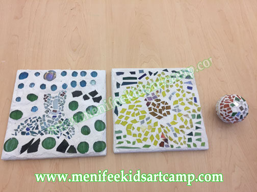 mosaic tile workshop art classes for kids