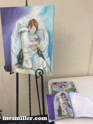 Angel book  children book Angel of Pets Wings & Whispers by Dharlene Marie Fahl